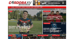 Desktop Screenshot of cordobaxv.com.ar