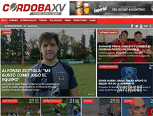 Tablet Screenshot of cordobaxv.com.ar